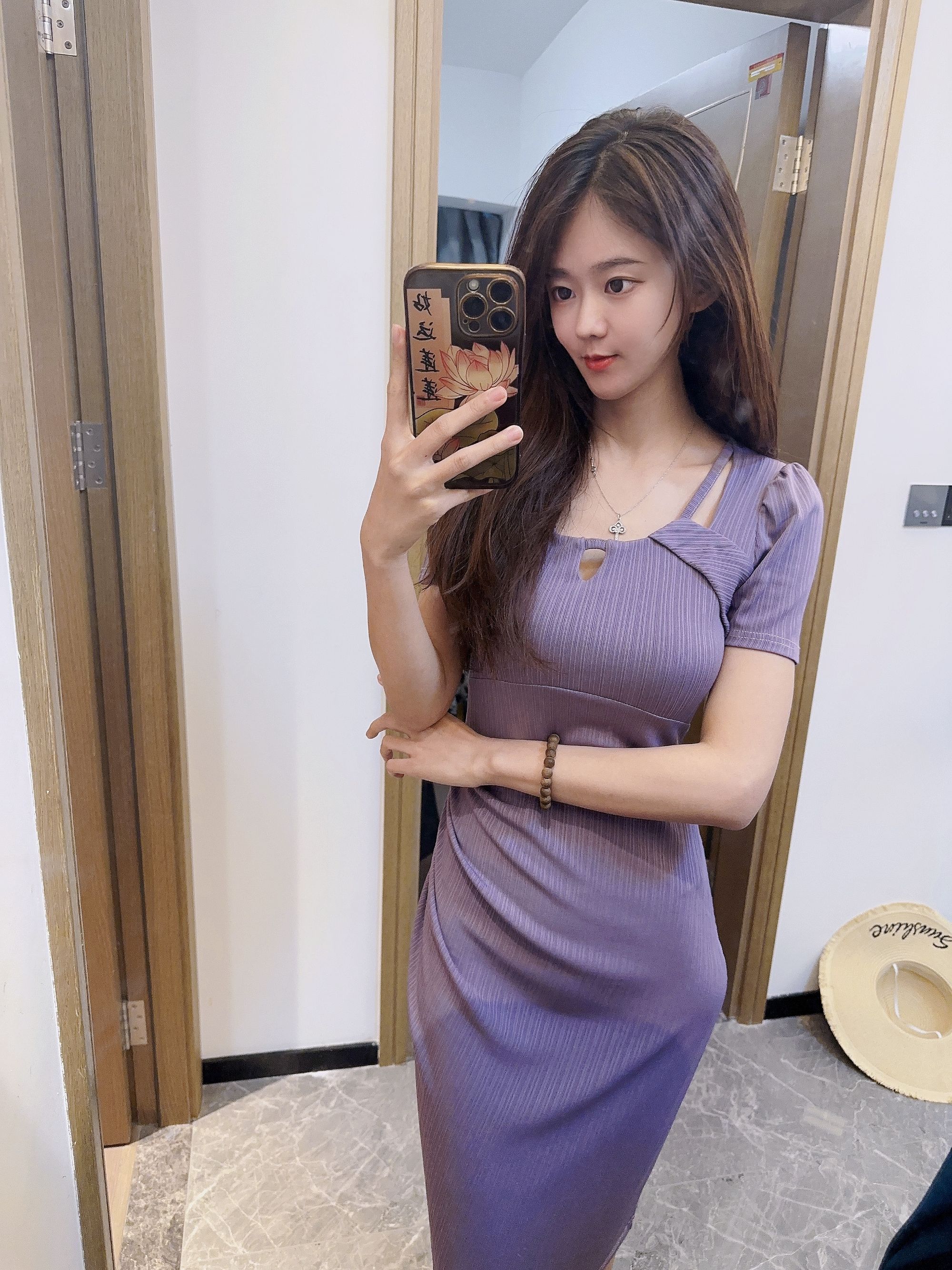 法式小众设计连衣裙女夏季2025新款高冷御姐风气质修身包臀长裙子