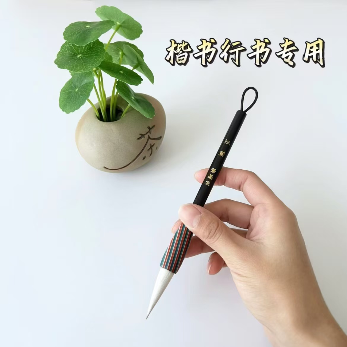 【纸鸢】中楷狼羊兼毫书法入门毛笔学生初学者欧楷柳体作品级楷行书