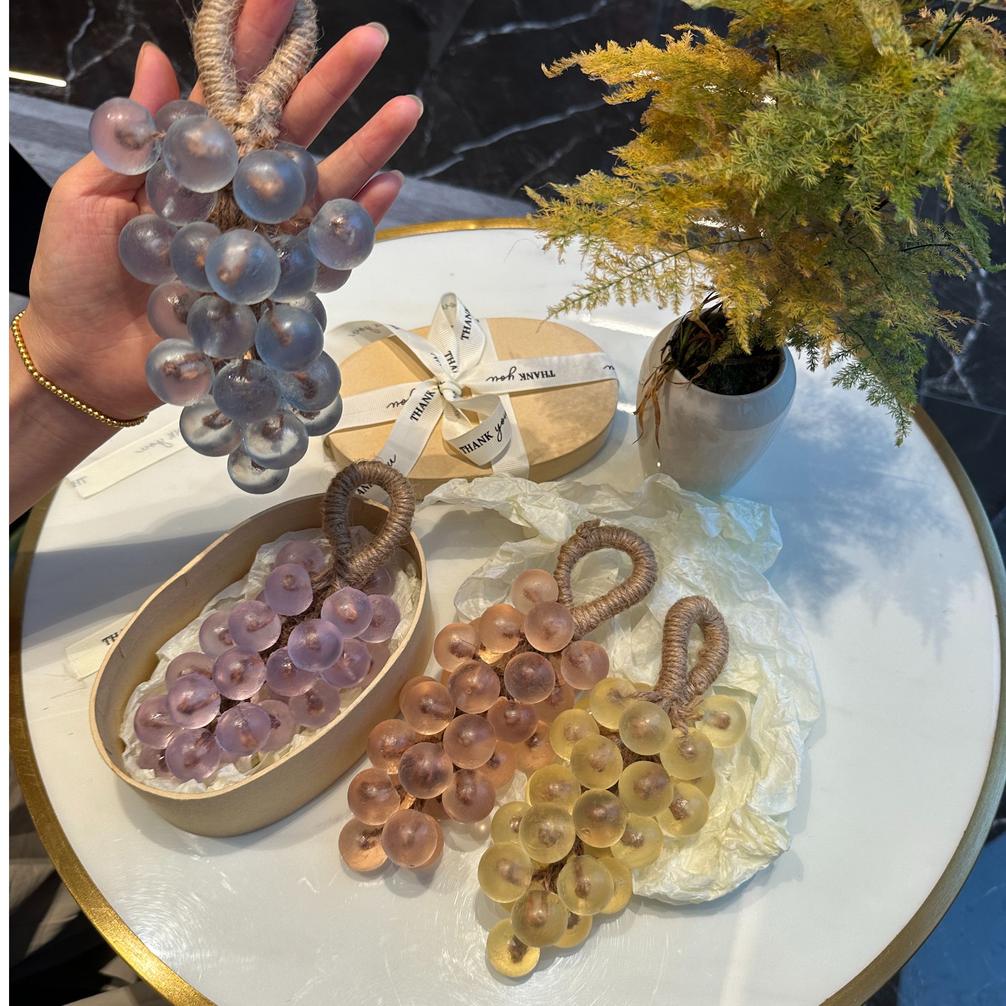 水晶葡萄手工皂香氛皂适合作为女生闺蜜礼物用于卫生间香氛