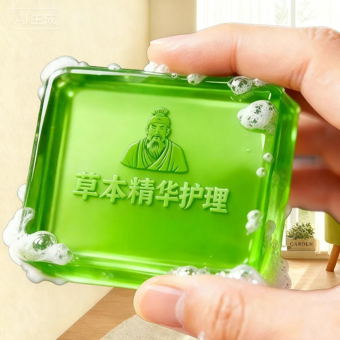 草本植物男士精油护理皂