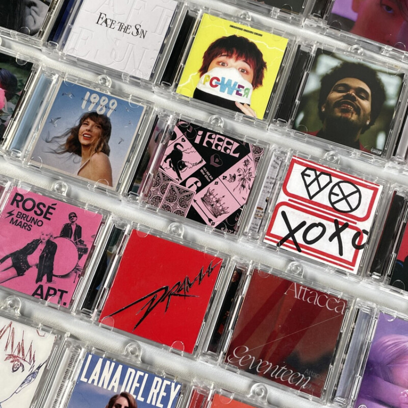 KPOP欧美流行摇滚电子周边迷你音乐专辑手工钥匙链NFC款钥匙mini1