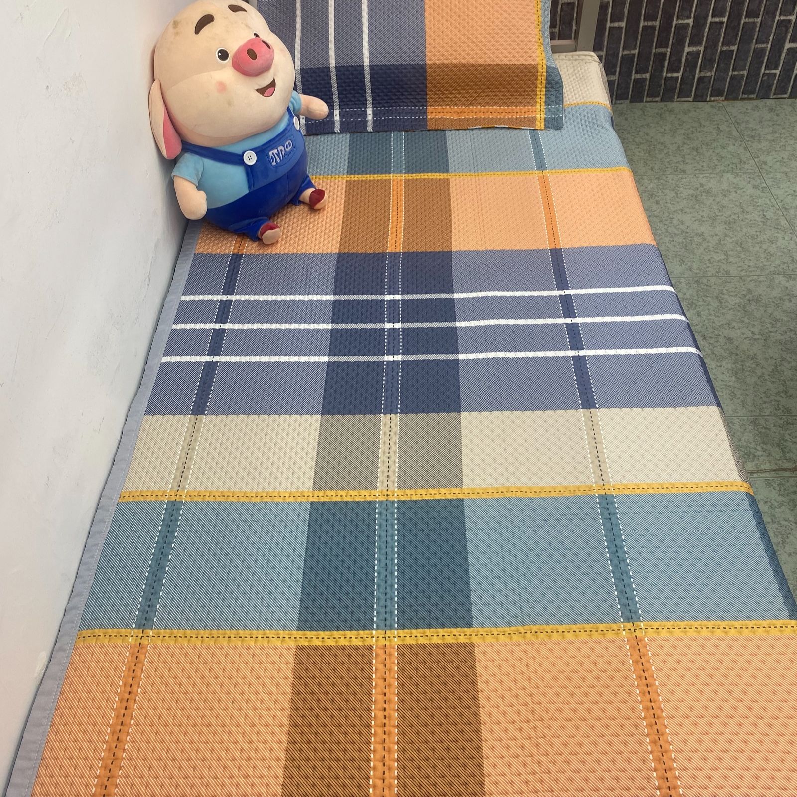 单人床盖90*200【单人床、宿舍床、沙发垫、飘窗垫】学生、双面、防滑