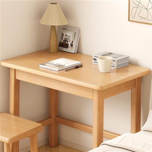 实木书桌学生家用写字学习桌卧室电脑桌办公桌长方形小桌子工作台