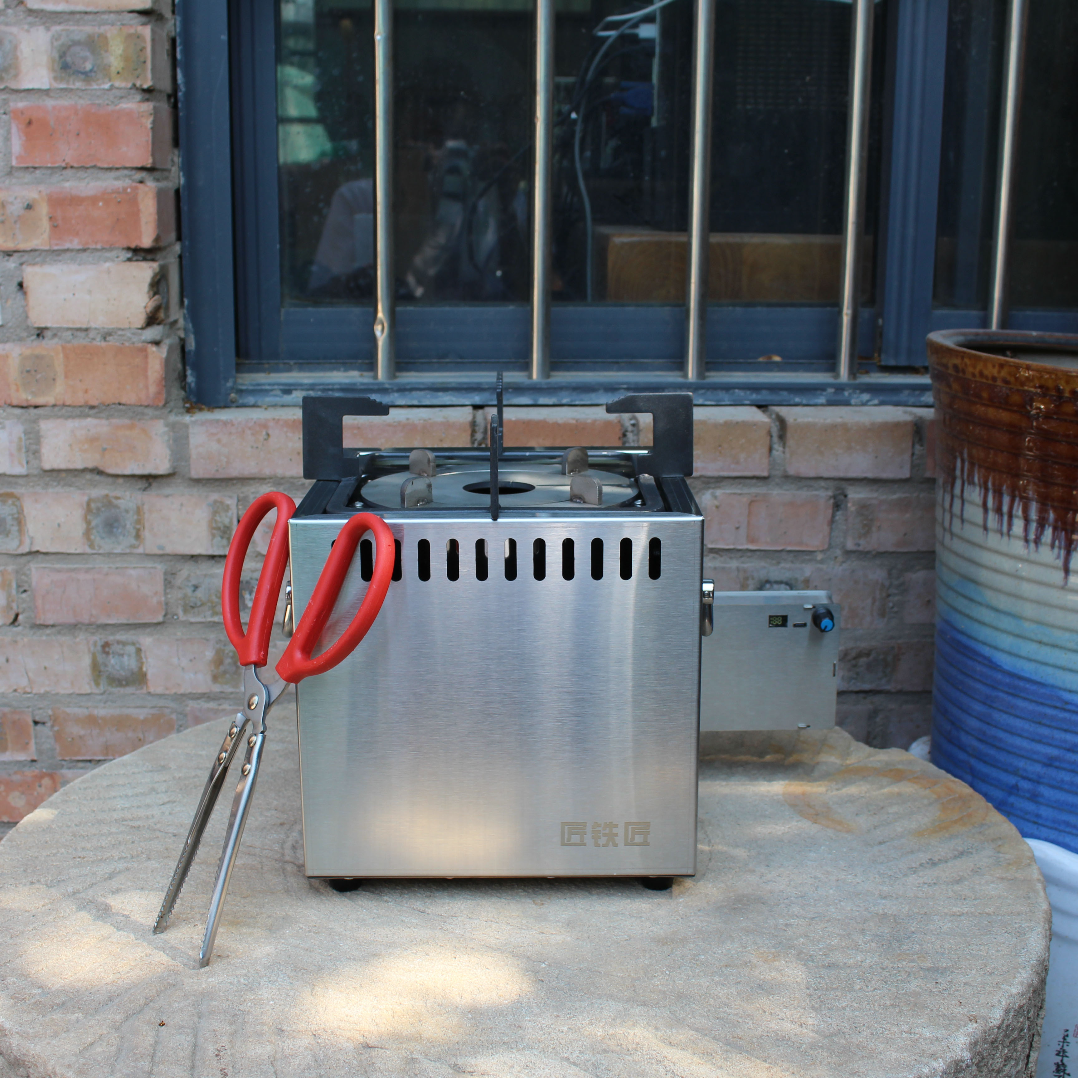 jiangtiejiang/匠铁匠25新款增强版316L内胆户外露营野炊猛火灶