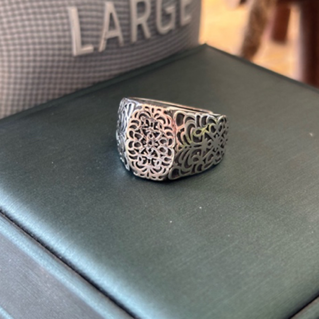 925银戒指 拜合提亚尔银戒指男款欧美风