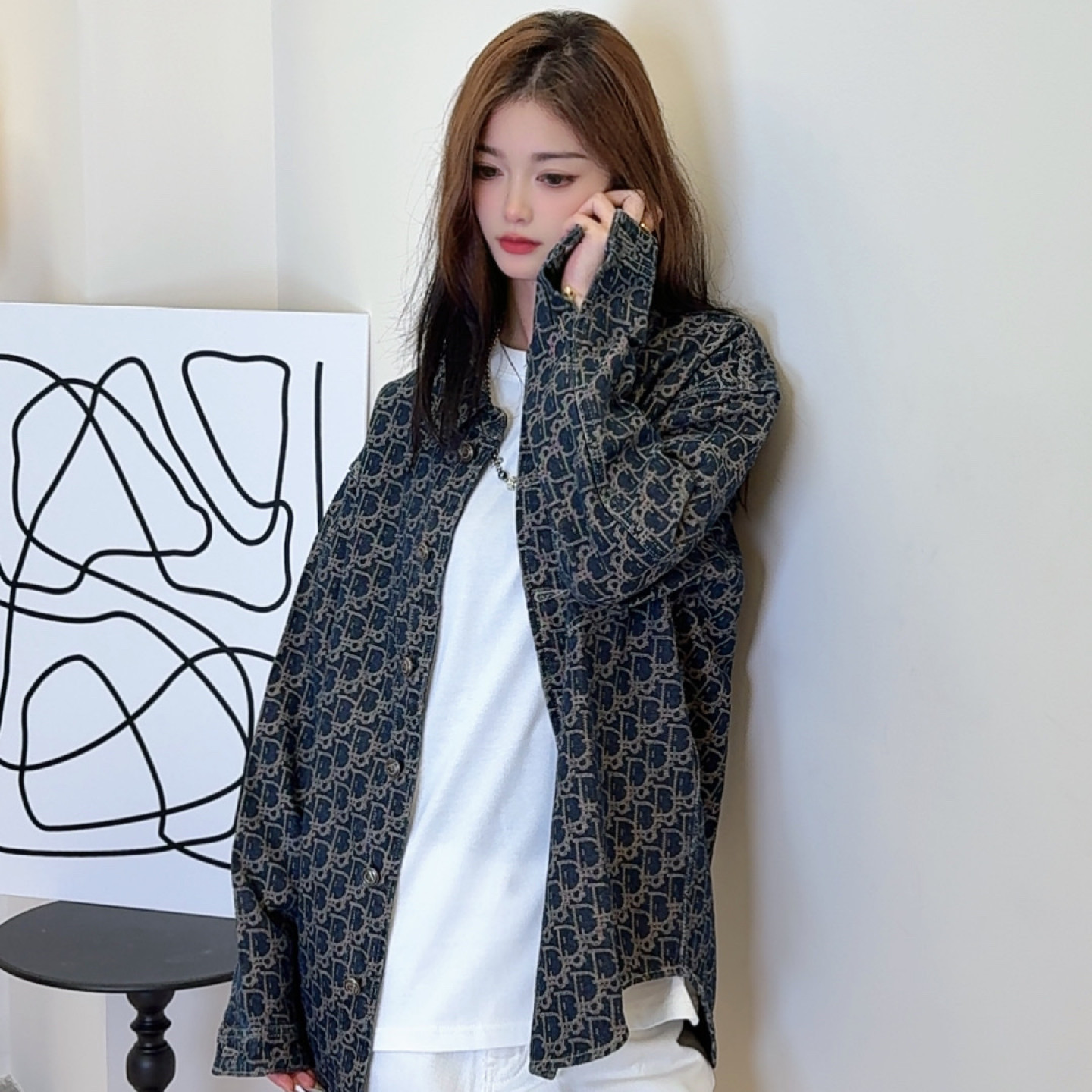 【阳阳专属】-时尚百搭潮流衬衫-XX907-3链接