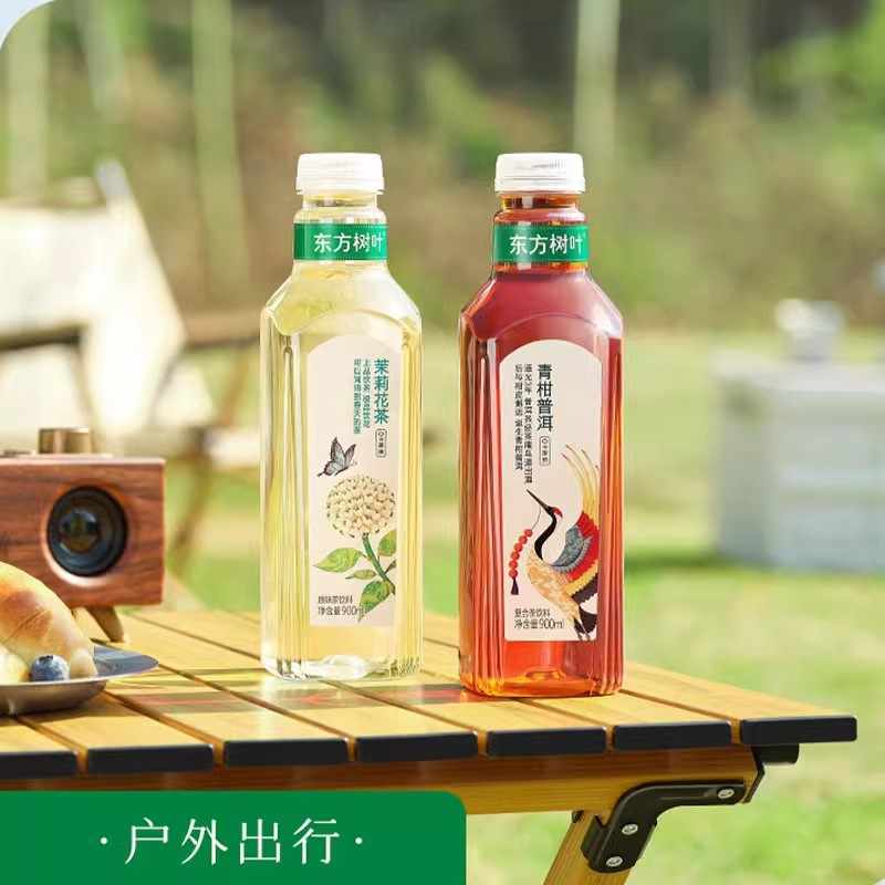 东方树叶茶饮料900ml*6 茉莉花茶青柑普洱黑乌龙