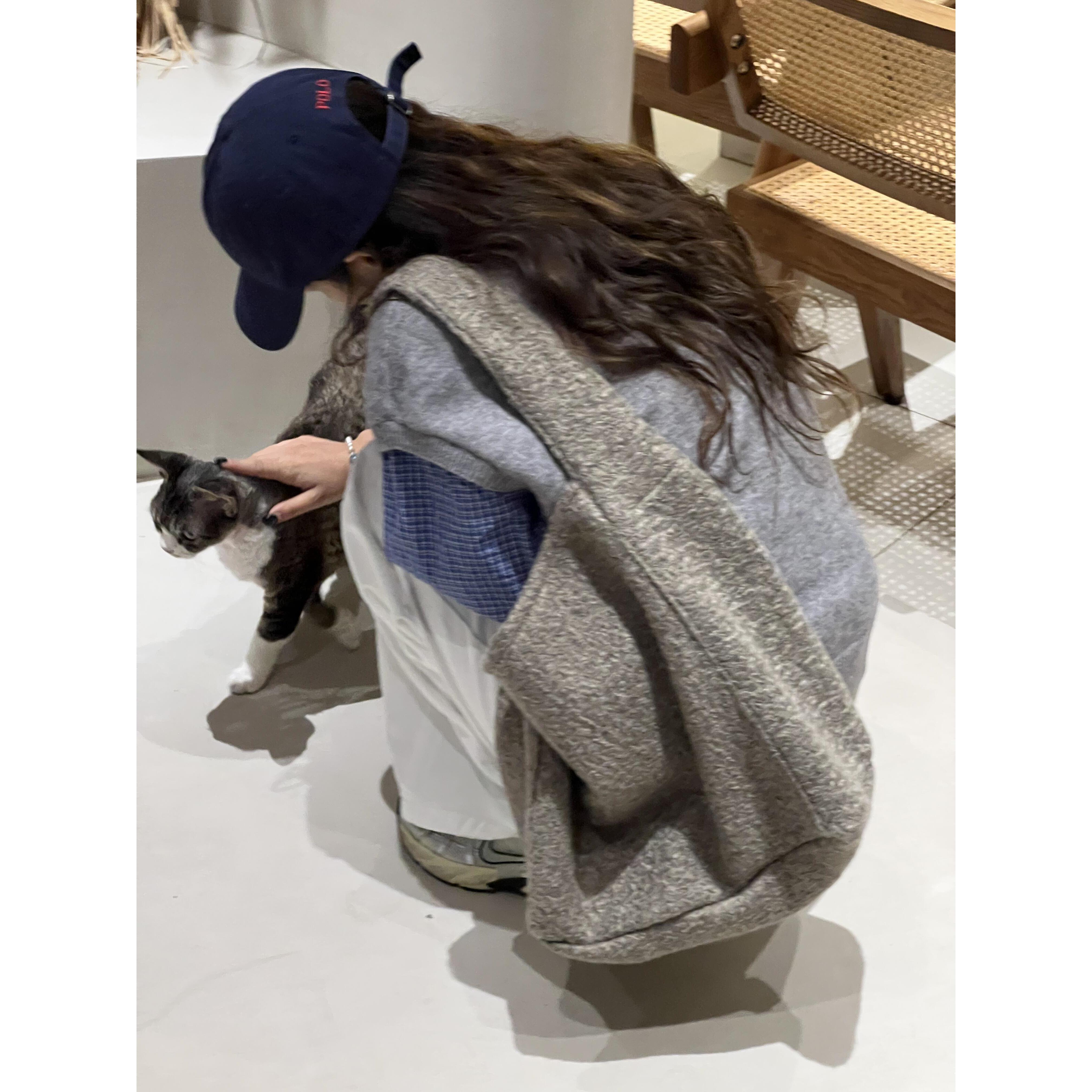 FAVMARTHA韩系大容量秋冬新款毛呢单肩托特包慵懒风简约百搭通勤