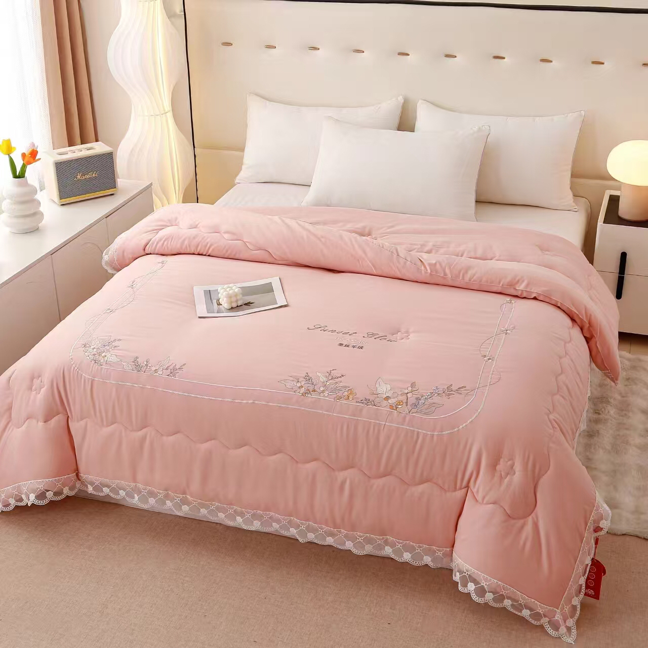 蚕丝羊绒冬被2米