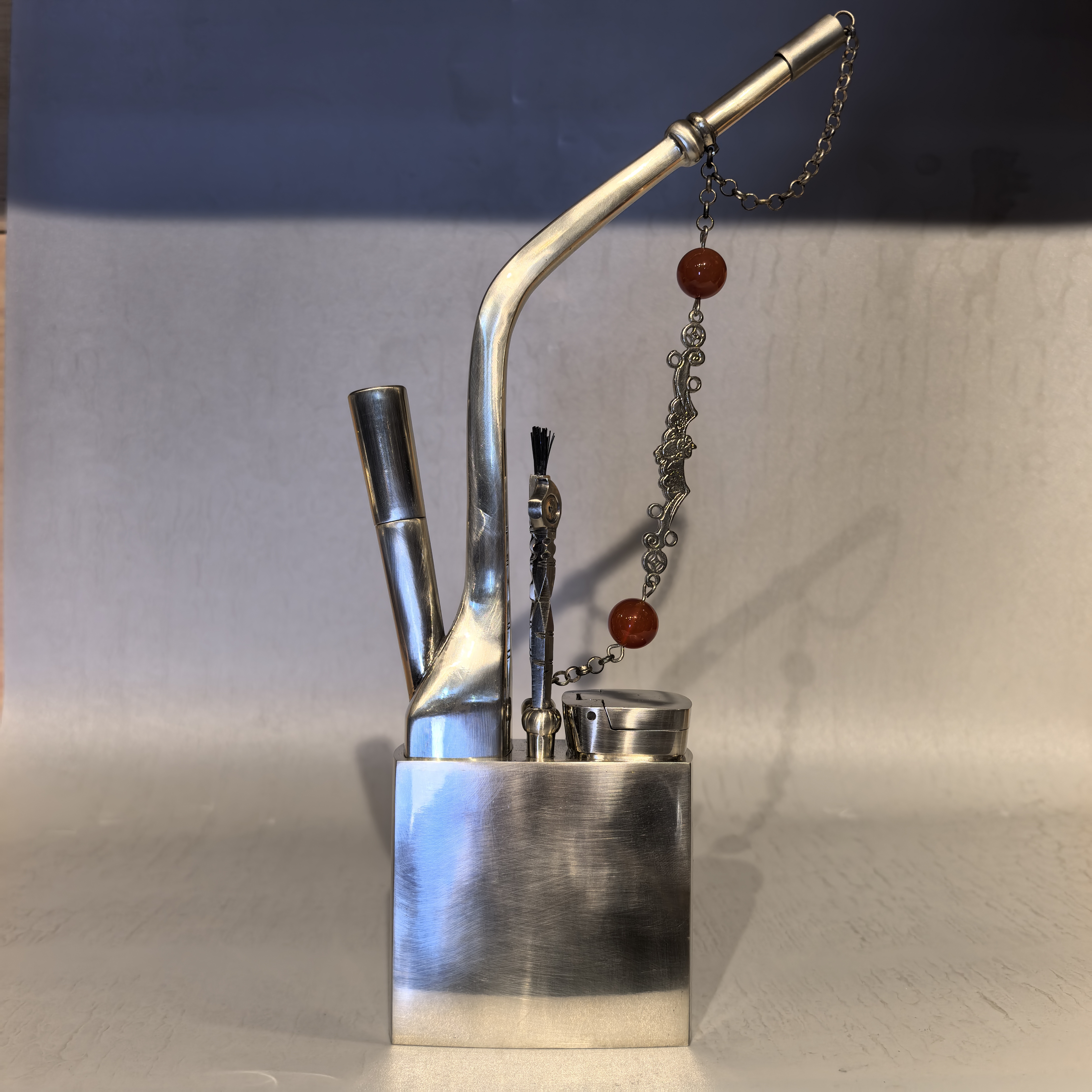 大将军复古白铜加厚大号素面（平安无事）1.8斤重