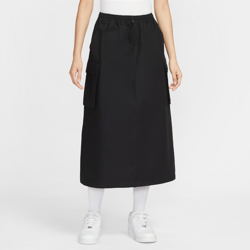 NIKE耐克2025女子AS NSW STREET CARGO SKIRT梭织长裙HV2497-010