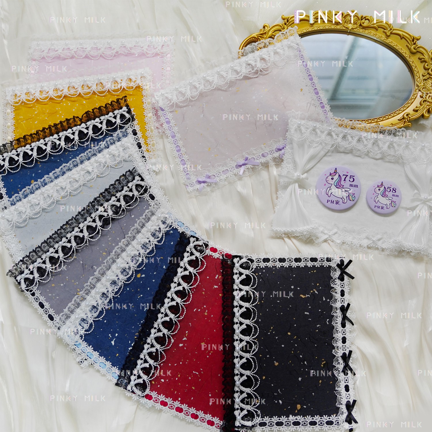 星河帷幔痛板成品拍谷美痛包diy材料扎包板吧唧小卡定制装饰道具