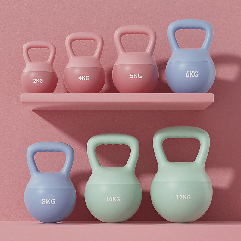 软体壶铃软壶铃男士女士健身家用提壶哑铃练翘臀深蹲练核心器械