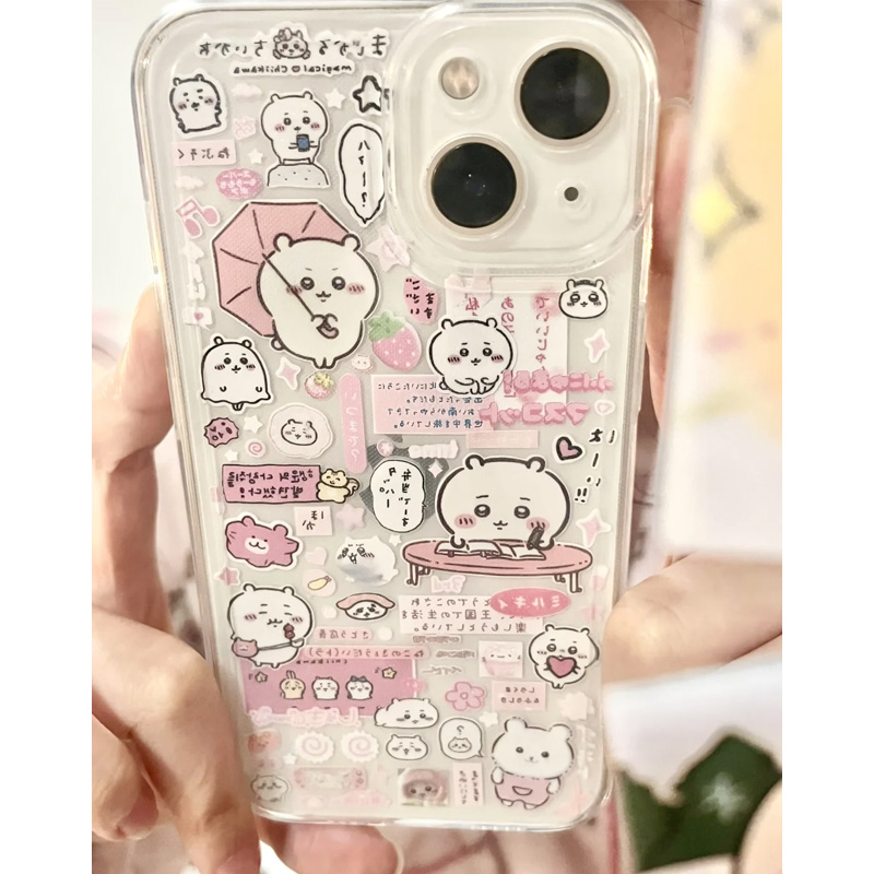 欧克里里吉伊卡哇物语适用苹果16透明手机壳华为P70vivo小米oppo