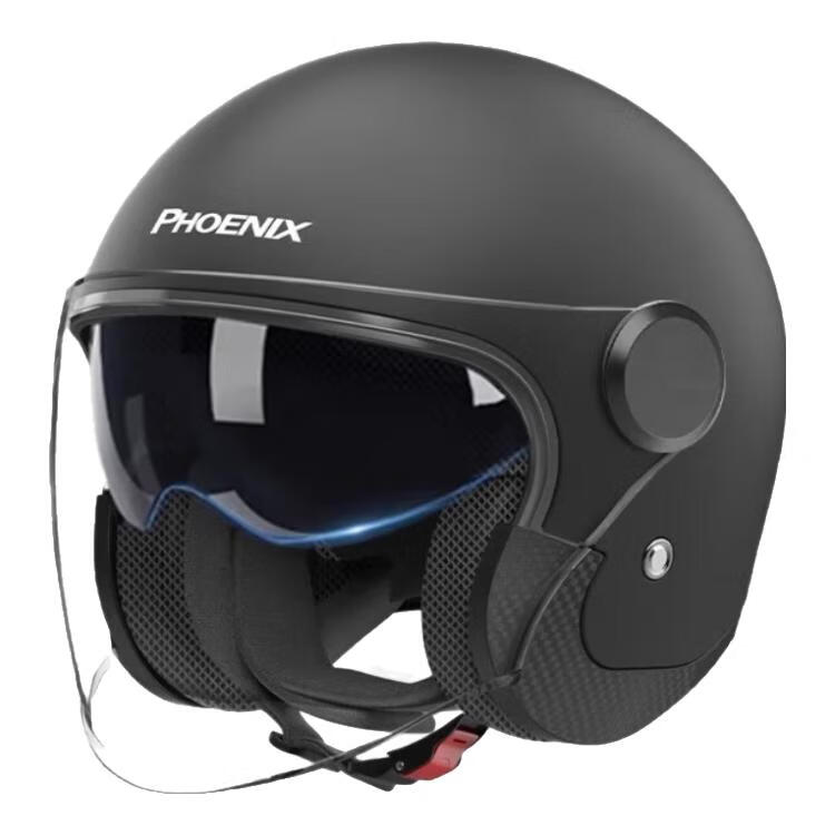 凤凰3C认证新国标A类电动车摩托车头盔安全帽男女通用冬季保暖