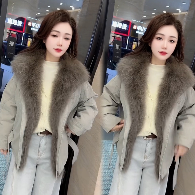 2025秋冬新款时尚显瘦气质网红高档洋气女高级百搭宽松大码外套潮