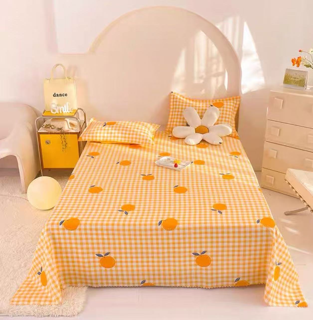 大头鸭【主播联合厂家补贴】纯福利亲肤磨毛透气床单大尺寸200*230