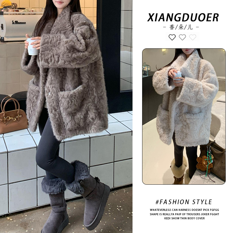 巨好看加厚外套女秋冬2026新款时尚设计款小个子通勤棉服棉袄棉衣