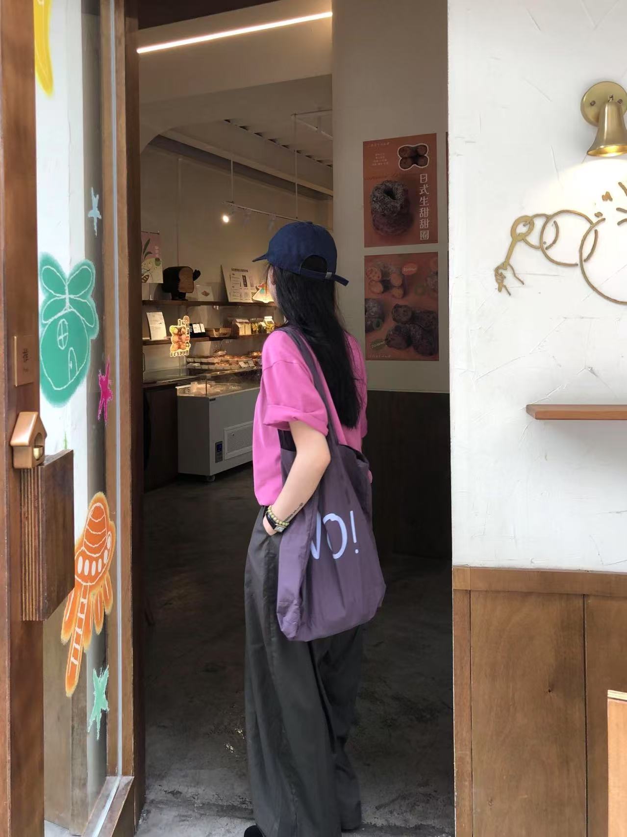 2025夏季新款韩系慵懒松弛感穿搭短袖t恤高腰阔腿休闲裤两件套装