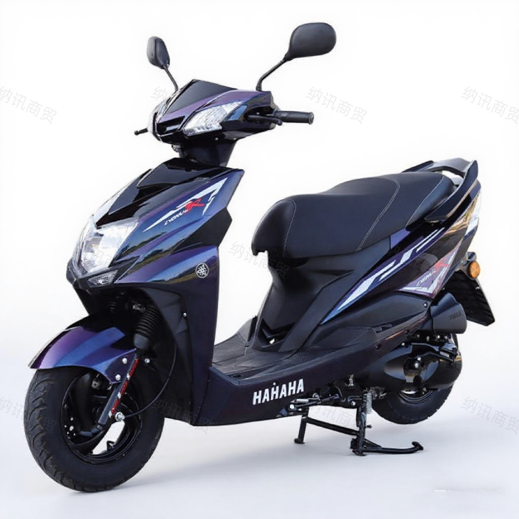 原装雅马尚领125踏板车摩托沙滩车代步燃油四冲程女装