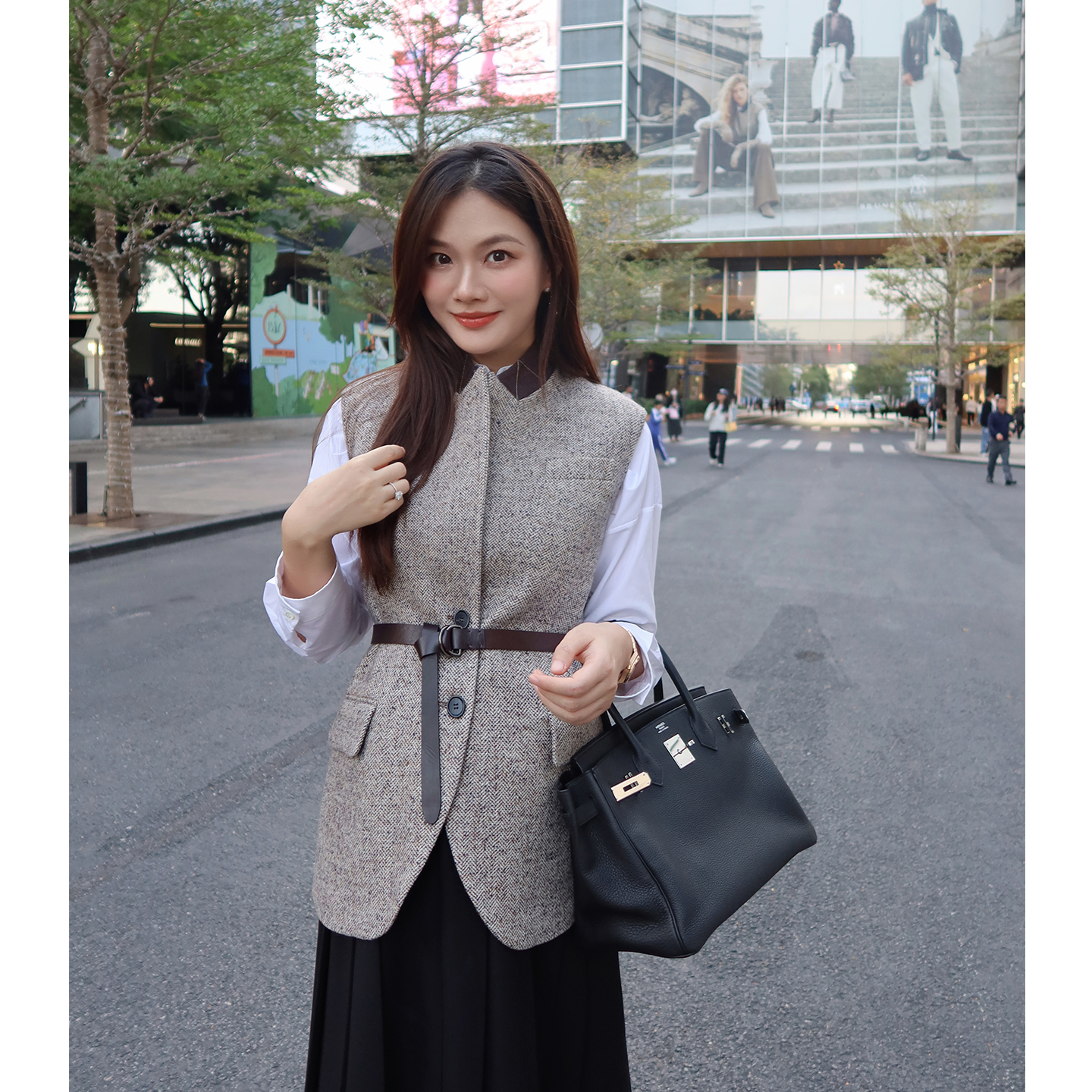 【琳婿】“马甲”秋冬新款羊毛高级感轻奢气质马甲外套女