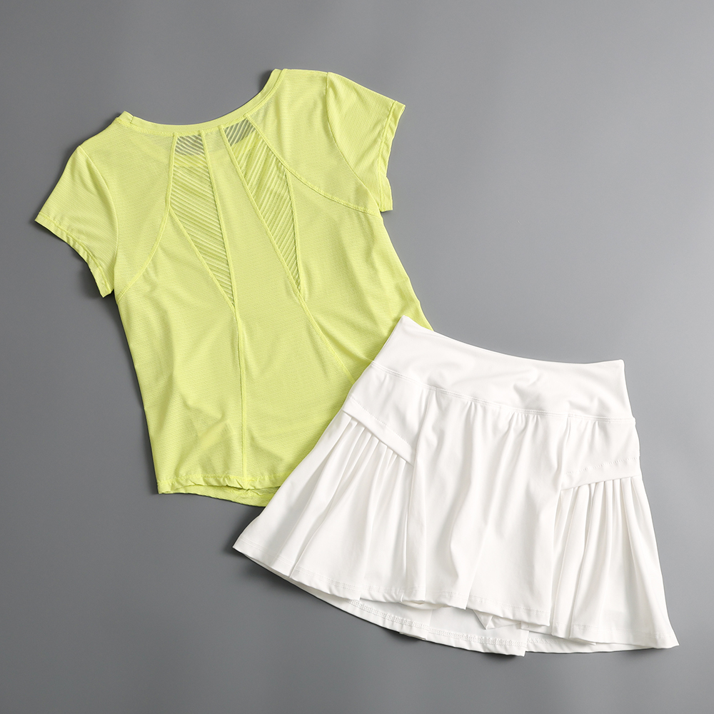 速干运动套装女夏季宽松显瘦薄款瑜伽服网红跑步训练普拉提健身服