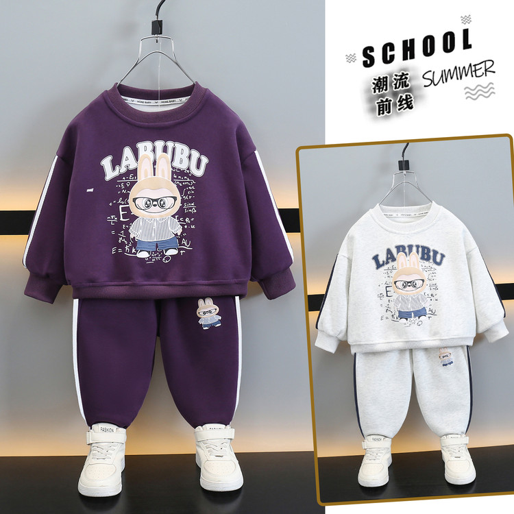 2025新款衣服儿童秋款儿童套装童装春时尚韩版休闲百韩版儿童秋季