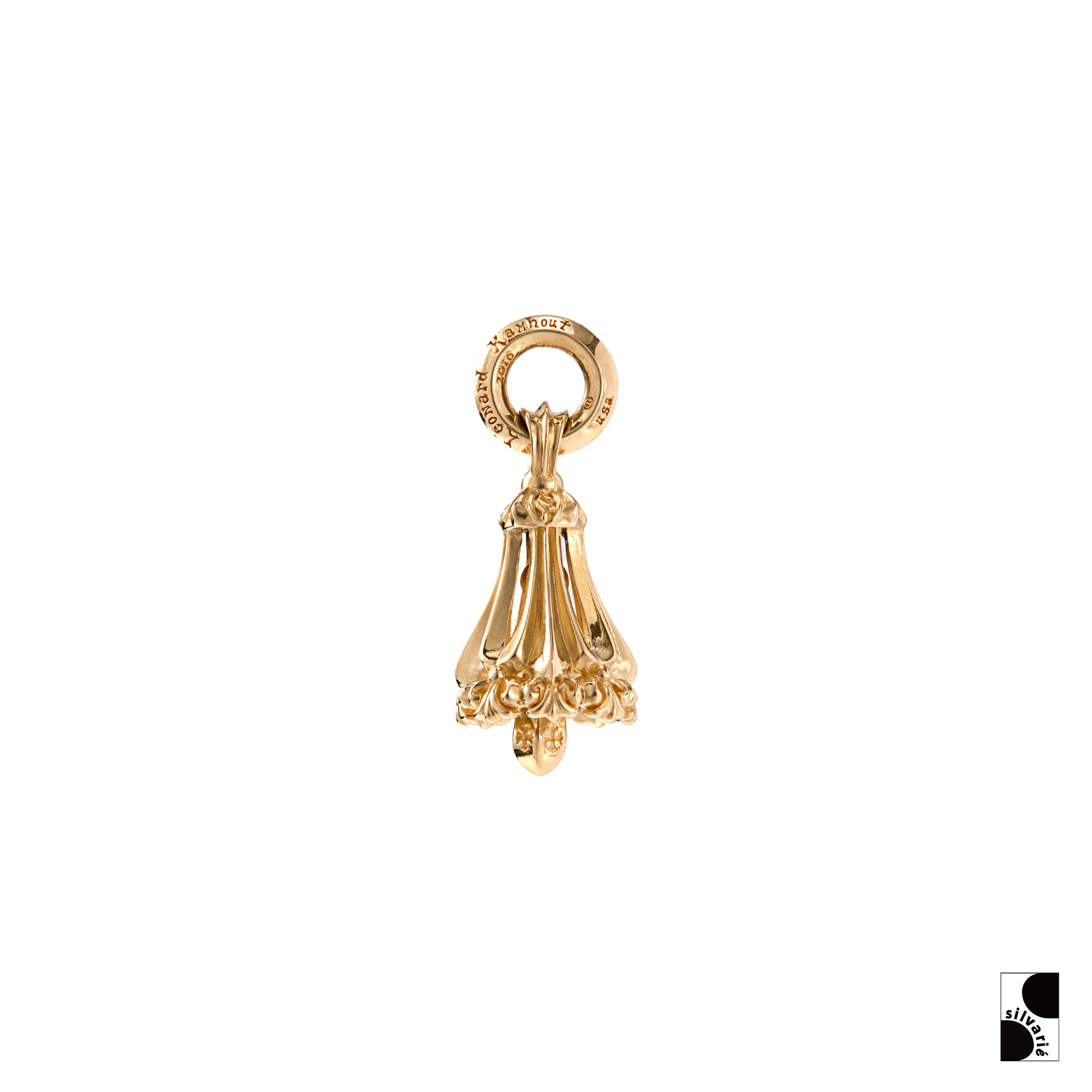 吊坠925银 =silvarie=LONE ONES 全金版 美国新作Chrome铃铛吊坠