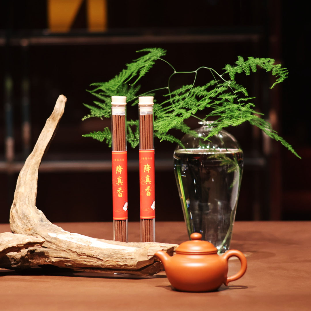 三花聚顶（降真香）天然线香居家必备驱除异味线香手工炮制降真香