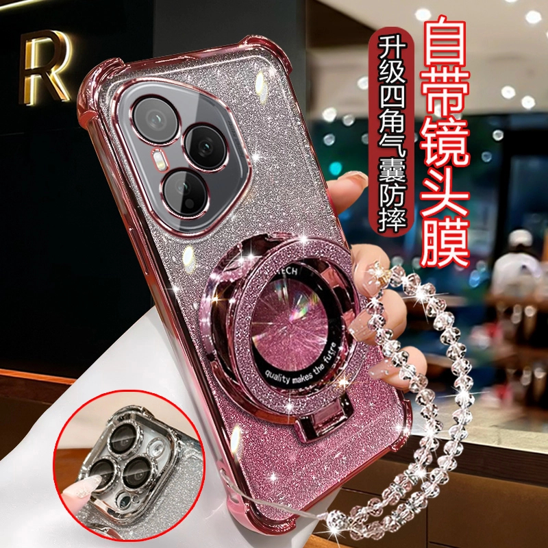 适用华为荣耀400Pro新款手机壳一体镜头膜全包DNP-AN00高级创意女