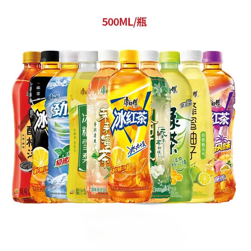 康师傅饮品500毫升*15瓶多口味系列（整箱）