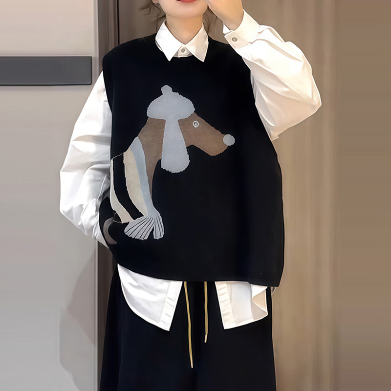 M952+7177休闲宽松百搭小众时尚两件套套装