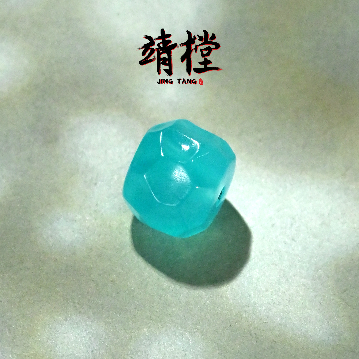 8/10MM天河石深坑无相直切文玩金刚猴头手串配饰配珠腰珠散珠单珠