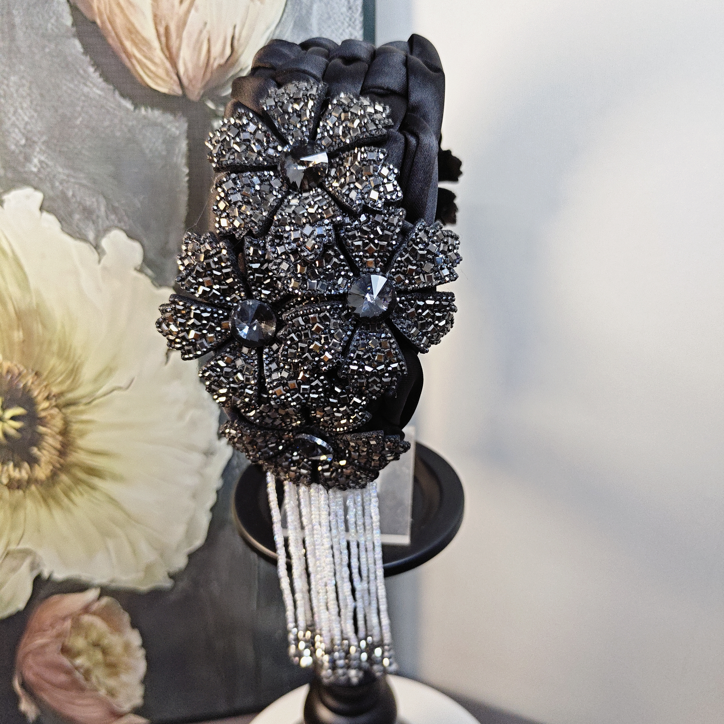 【攀枝花】高级感时尚宽边发箍头箍重工流苏氛围感发饰日常百搭洋气