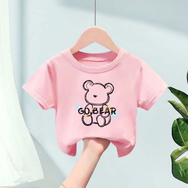 宝宝童装夏装打底夏日新品~儿童t恤纯棉上衣小童男女短袖小孩夏季