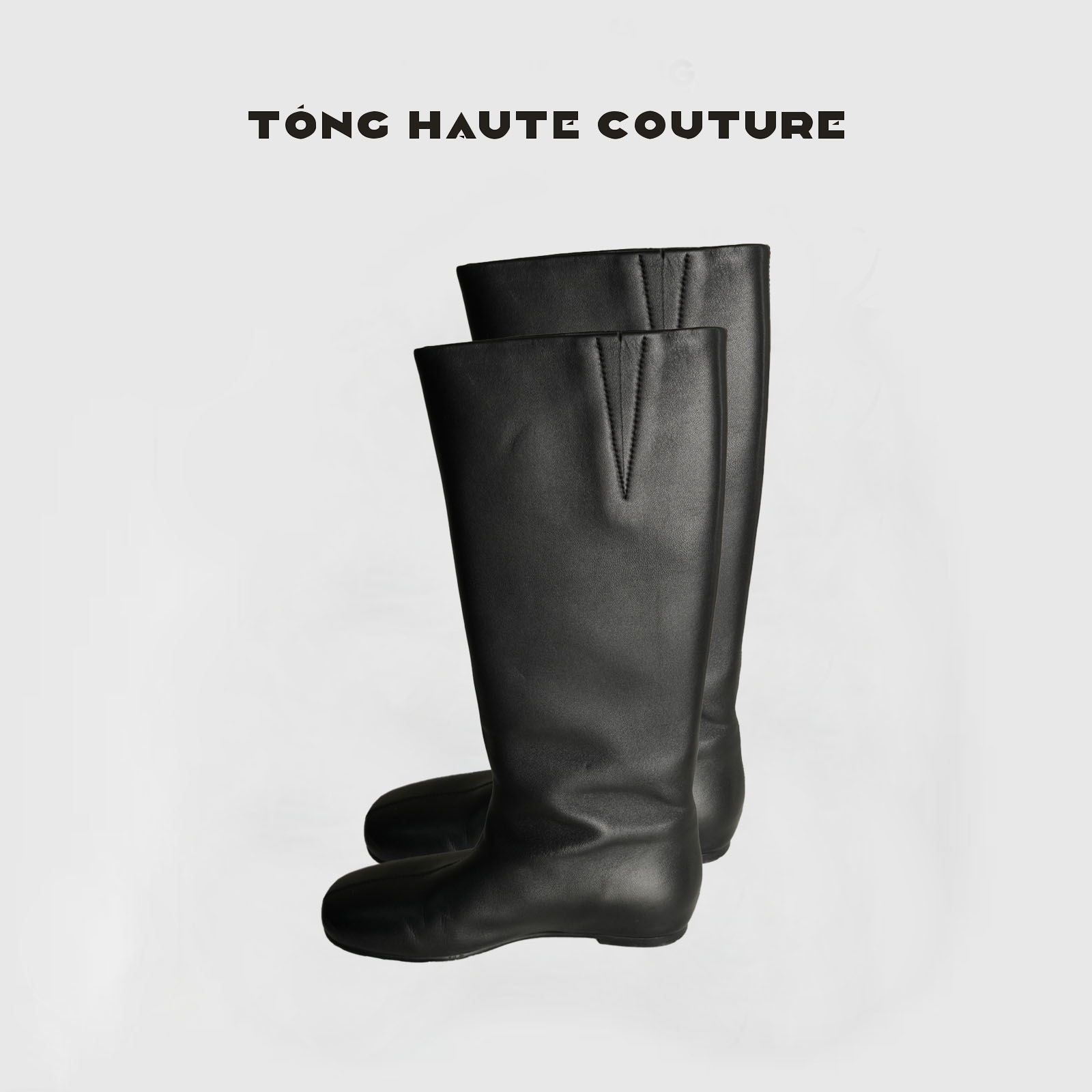 25年新款混种山羊皮+水染牛皮时尚百搭时装靴 YX201