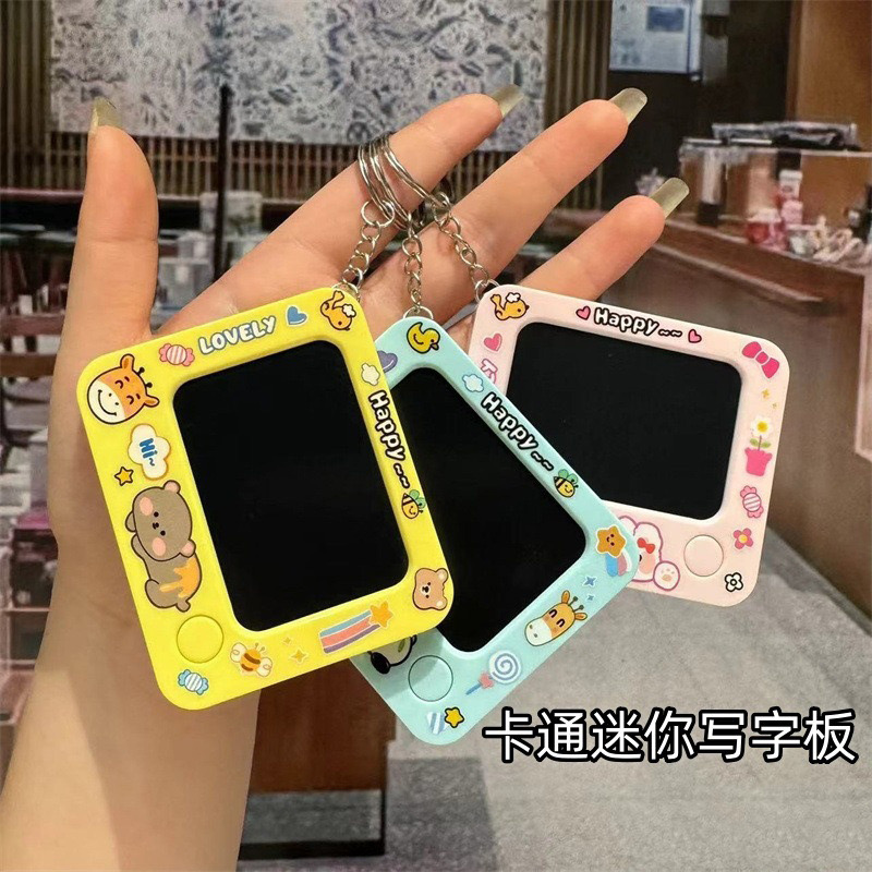 迷你涂鸦小画板画架液晶手写板可擦除电子手写屏速写板幼儿园宝宝