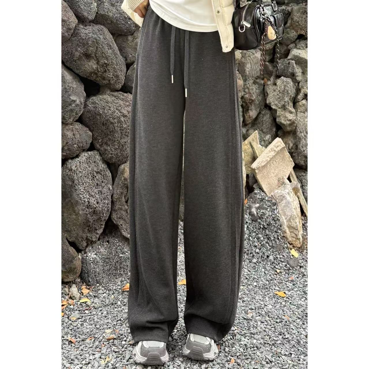 【街头随性（加绒版）】小允姐姐2025新款气质时尚休闲裤