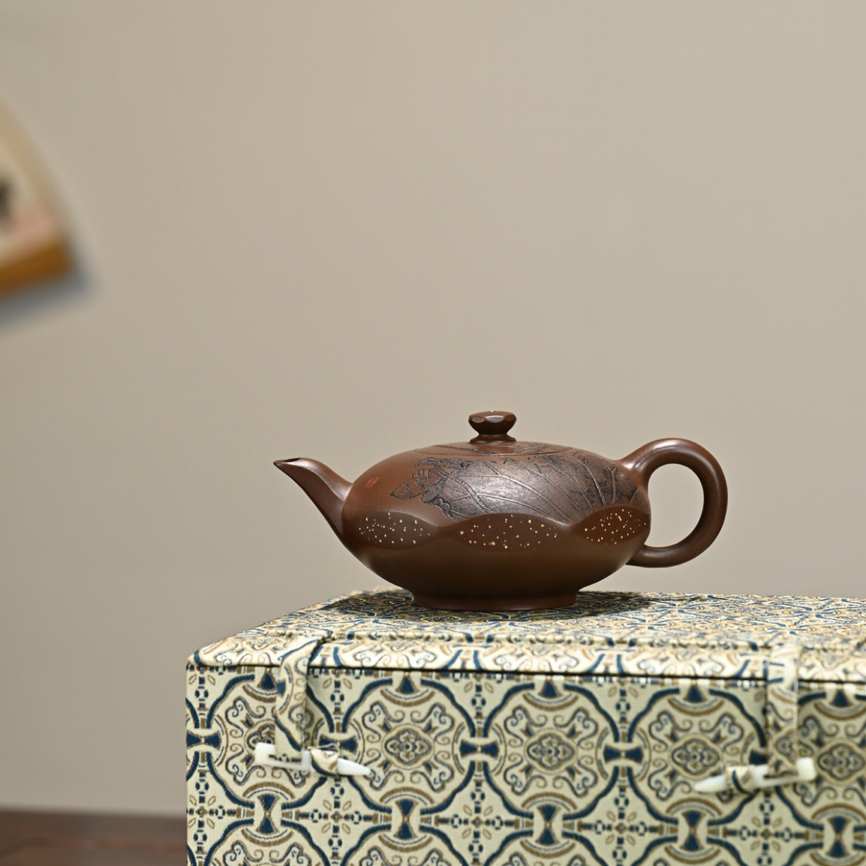 八面来风·全手工300cc省大桑黎兵作品（紫砂12精英）