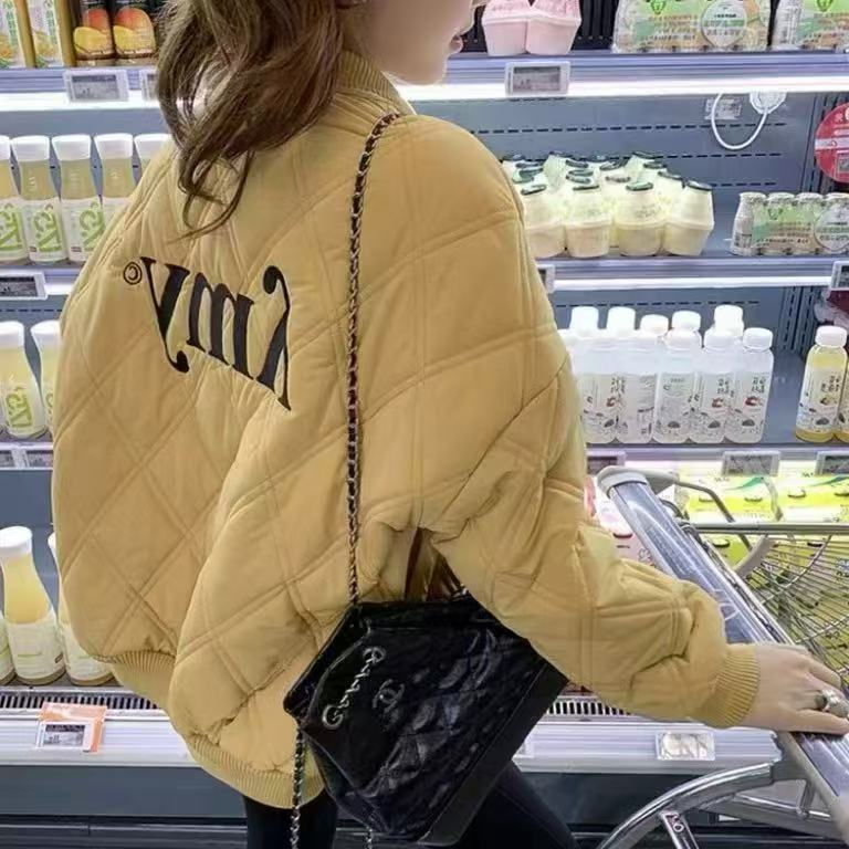 《伦敦都市》刺绣加厚·冬季网红同款外套074