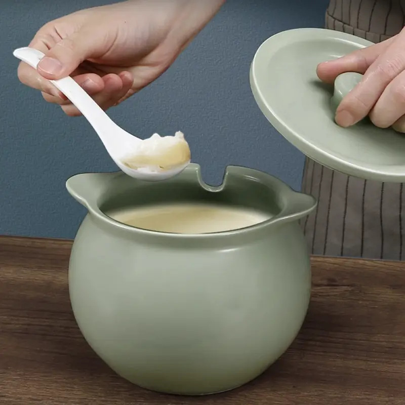 家用耐高温装猪油罐大油罐陶瓷熟油荤油泼辣子辣椒油厨房储物有盖