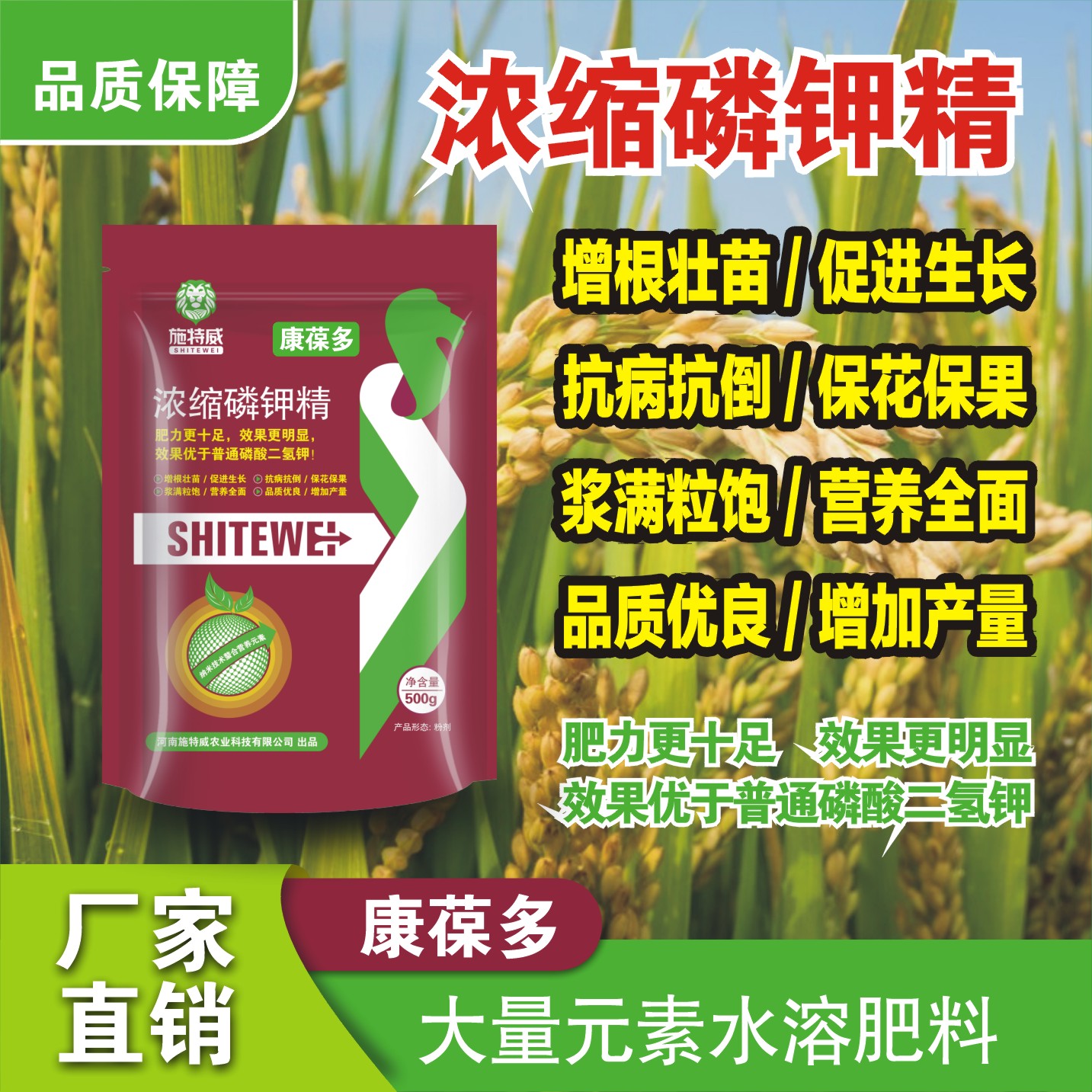 浓缩果树磷钾精做果难落花落果复合型促花保果促长叶面肥海藻精