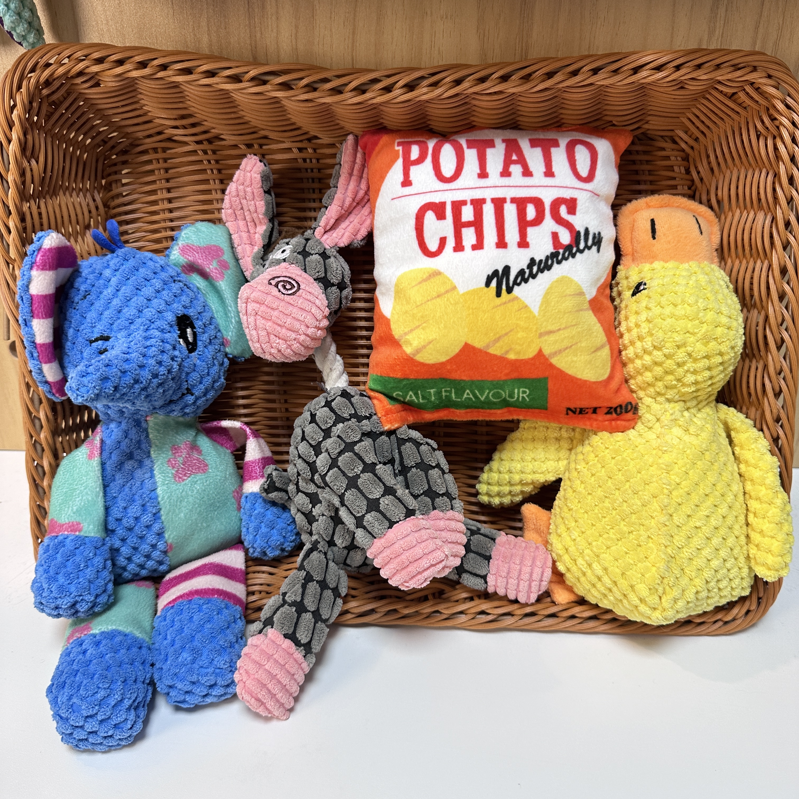 狗狗发声玩具自嗨玩具磨牙洁齿训练专用互动神器宠物玩偶毛绒动物