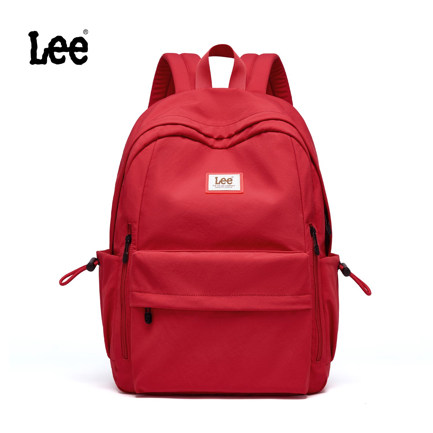 Lee新款韩版学院风学生双肩包男女休闲背包大容量初高中校园书包