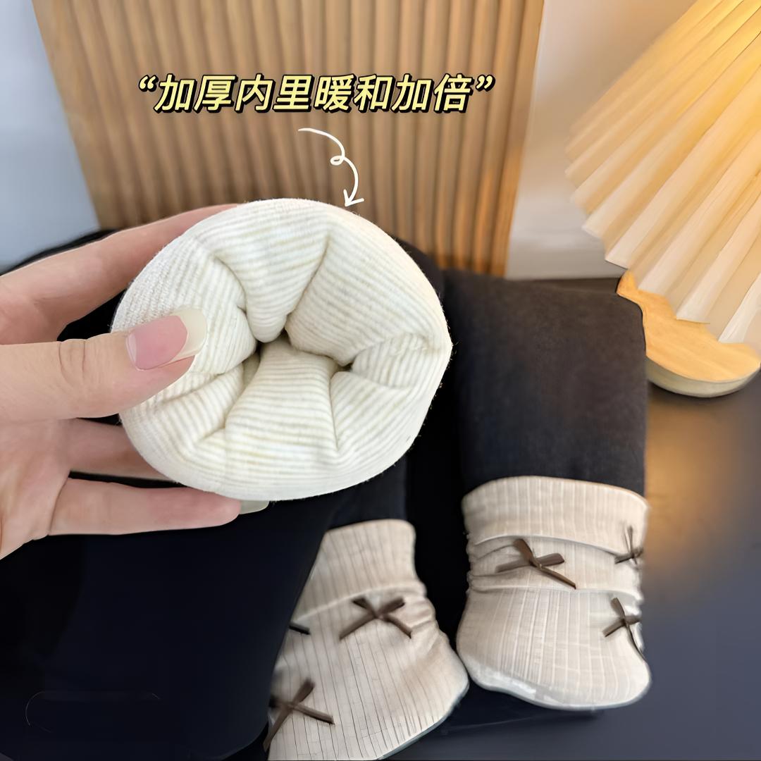 【四层加厚】女童冬季甜美加棉加厚打底裤儿童堆堆袜棉裤女宝宝长裤