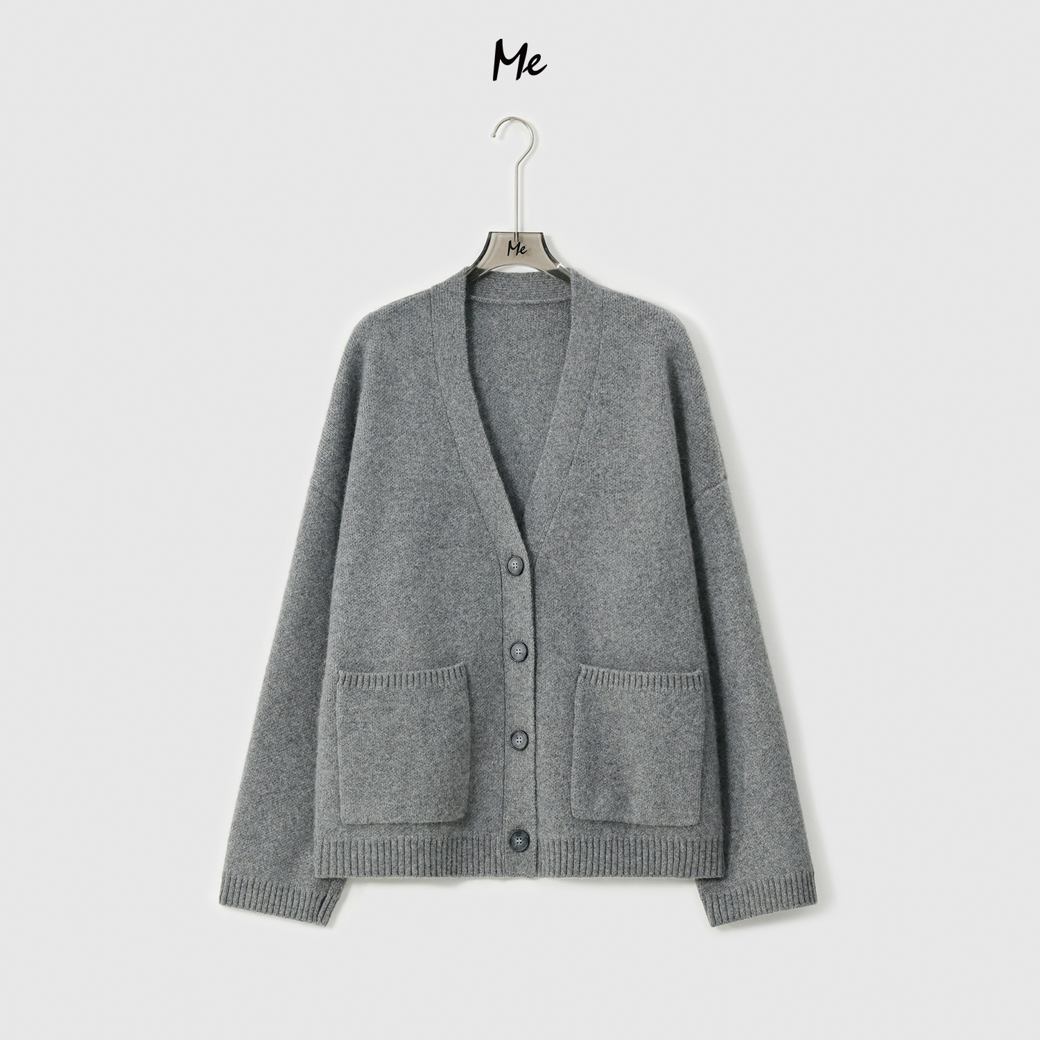 ME【雪原毛衣外套】阿拉善绵羊毛毛绒感时尚百搭宽松毛衣MESA2904