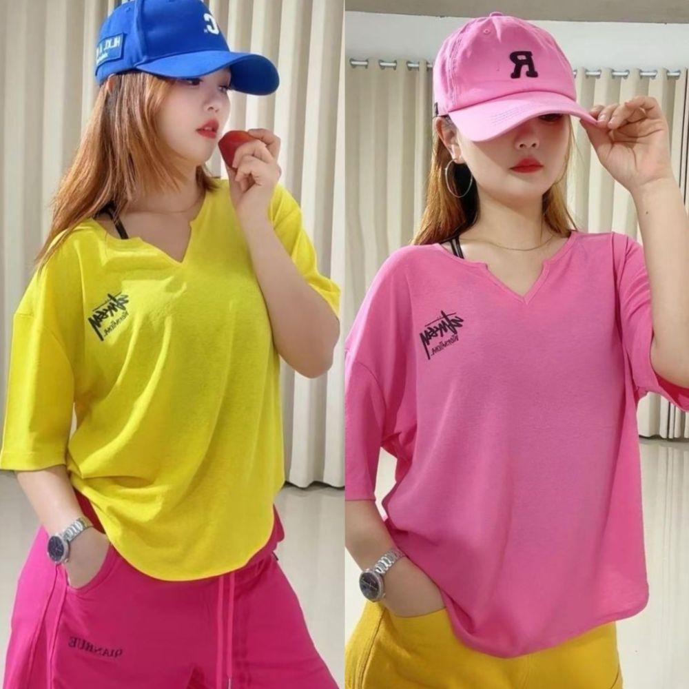 2025夏季曳步舞跳舞广场舞网纱吸汗透气短袖T恤寒春富丽同款队服