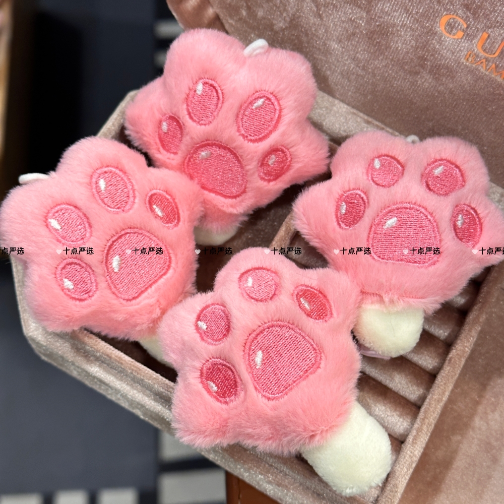 动物城周边朱迪尼克爪爪冰棍毛绒发夹可爱刘海侧边夹