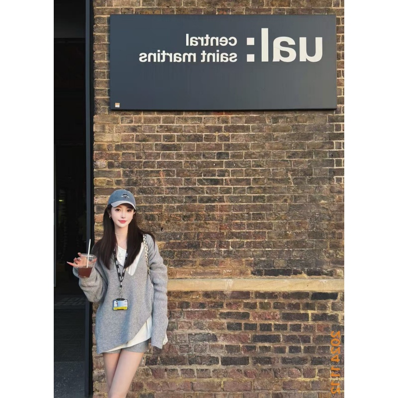 初秋韩系穿搭一整套早秋高级感盐系轻熟针织上衣短裤时尚两件套装