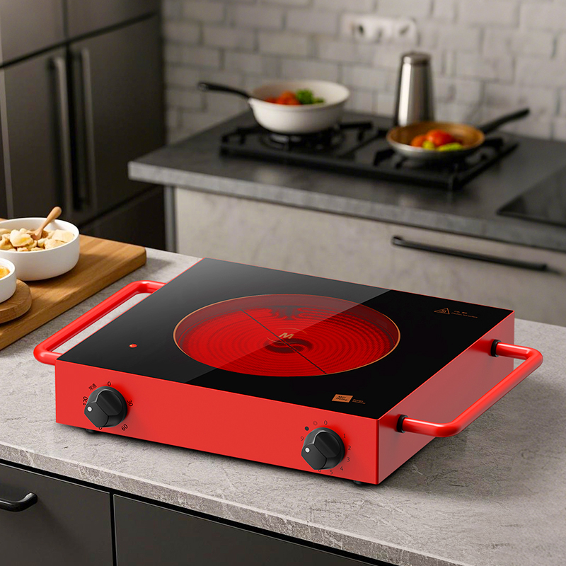 米技生活电陶炉TIMER 21家用大功率爆炒煮茶火锅烧烤炉